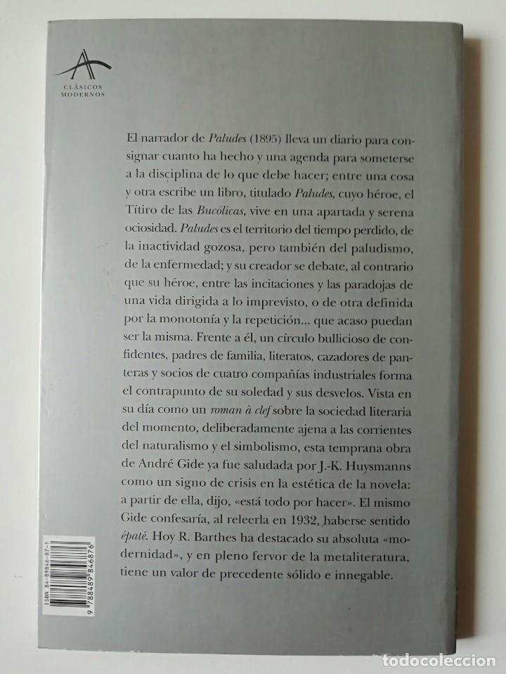 Libros de segunda mano: PALUDES - ANDR&Eacute; GIDE - ED. ALBA 2003 - Foto 2