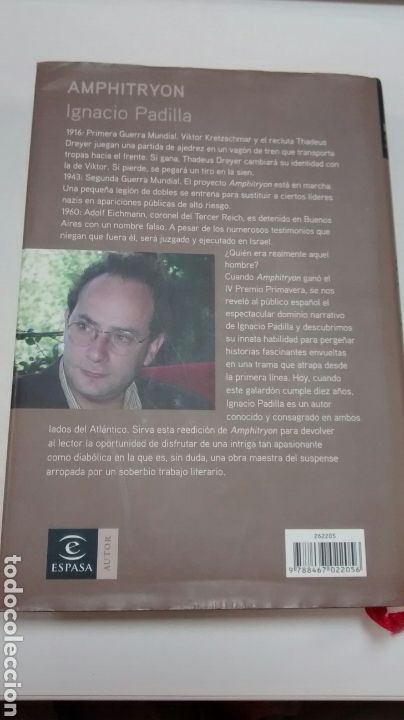 Libros de segunda mano: AMPHITRYON DE IGNACIO PADILLA (ESPASA) - Foto 2