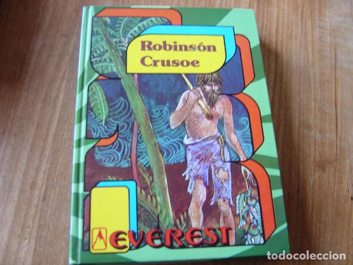 Libros de segunda mano: ROBINSON CRUSOE. EDITORIAL EVEREST. 1981 - Foto 1