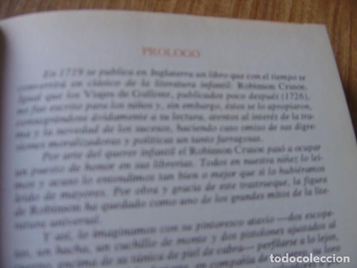 Libros de segunda mano: ROBINSON CRUSOE. EDITORIAL EVEREST. 1981 - Foto 6