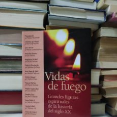 Libros de segunda mano: VIDAS DE JUEGO GRANDES FIGURAS ESPIRITUALES DE LA HISTORIA DEL SIGLO XX