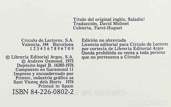 Libros de segunda mano: Libro Sala-Din (Andrew Osmond) - Foto 2