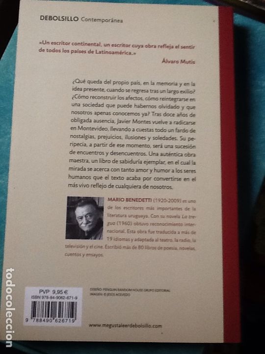 Libros de segunda mano: Andamios. Mario Benedetti. Edici&oacute;n bolsillo , - Foto 3