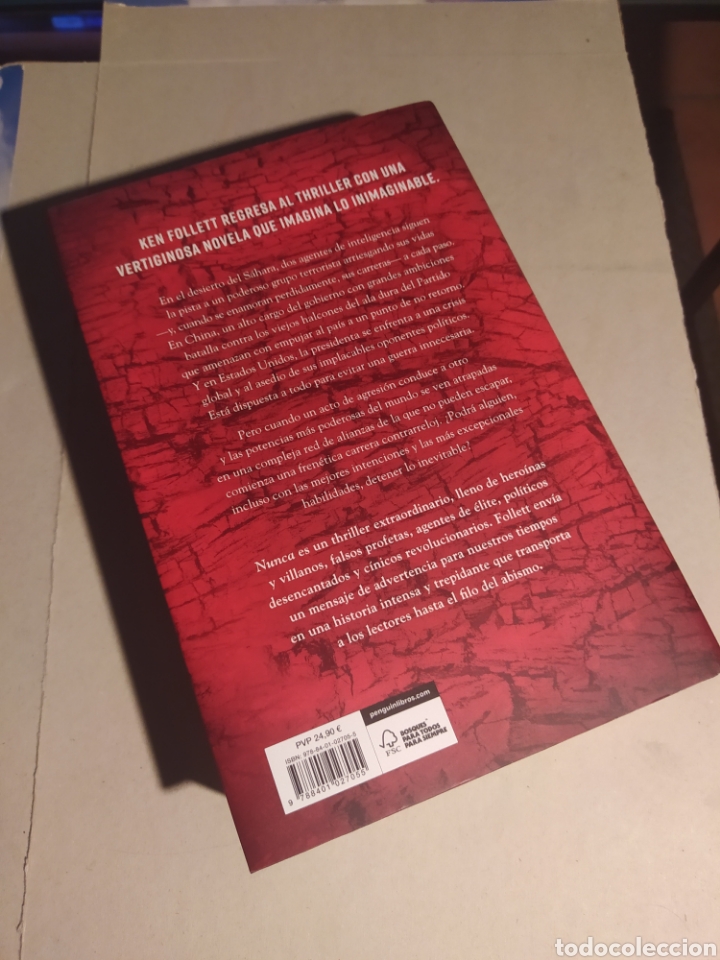 Libros de segunda mano: Nunca - Ken follett - Foto 2