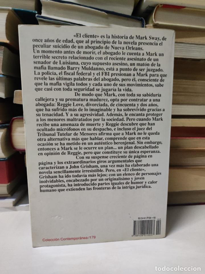Libros de segunda mano: EL CLIENTE JOHN GRISHAM - Foto 2