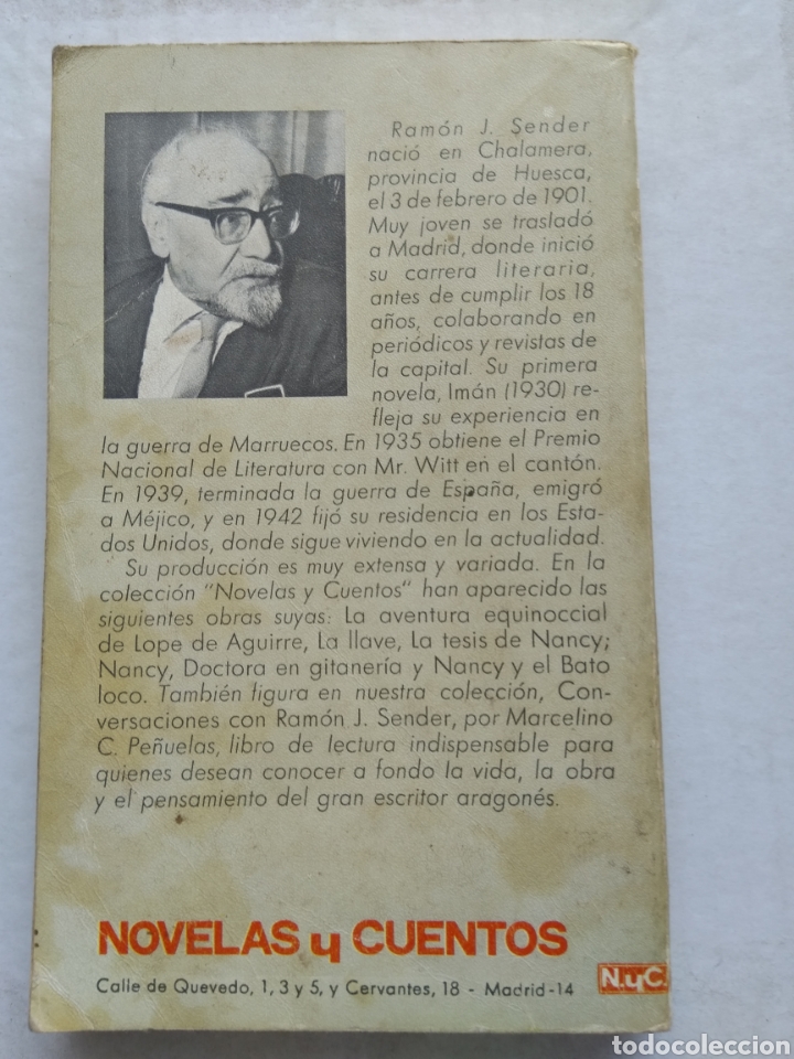 Libros de segunda mano: NANCY DOCTORA EN GITANERIA/RAMON J. SENDER - Foto 3