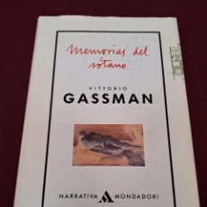Libri di seconda mano: MEMORIAS DEL SÓTANO VITTORIO GASSMAN. Lote 359328895