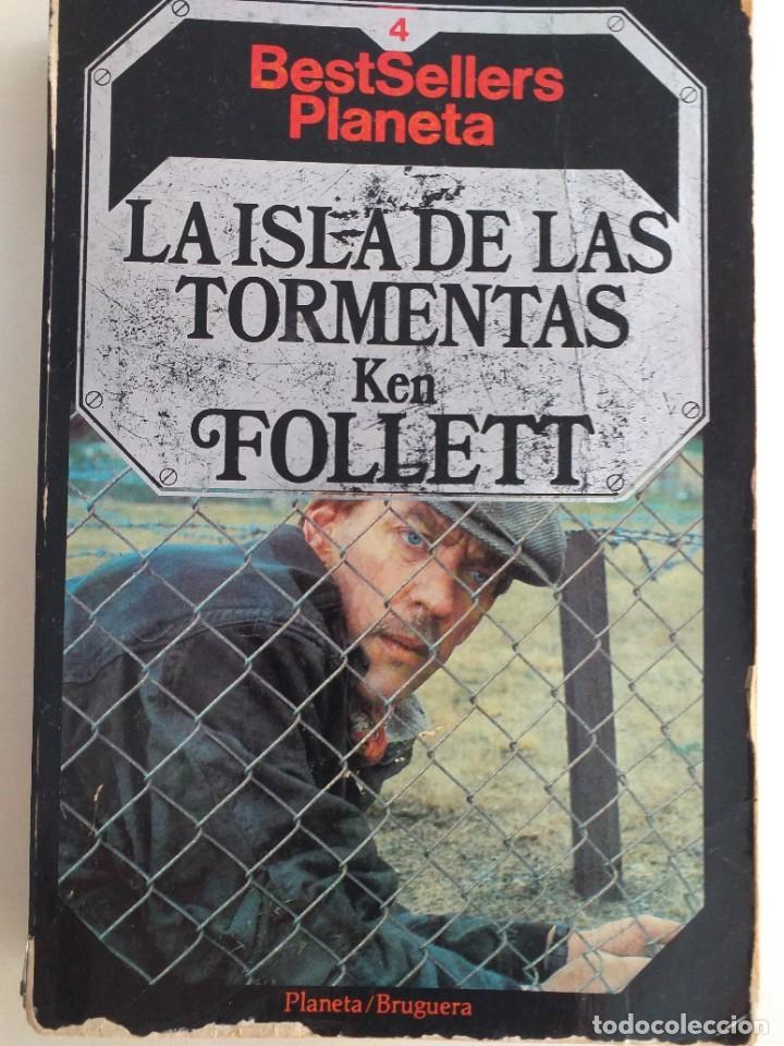 Libros de segunda mano: la isla de las tormentas Ken Follett - Foto 1