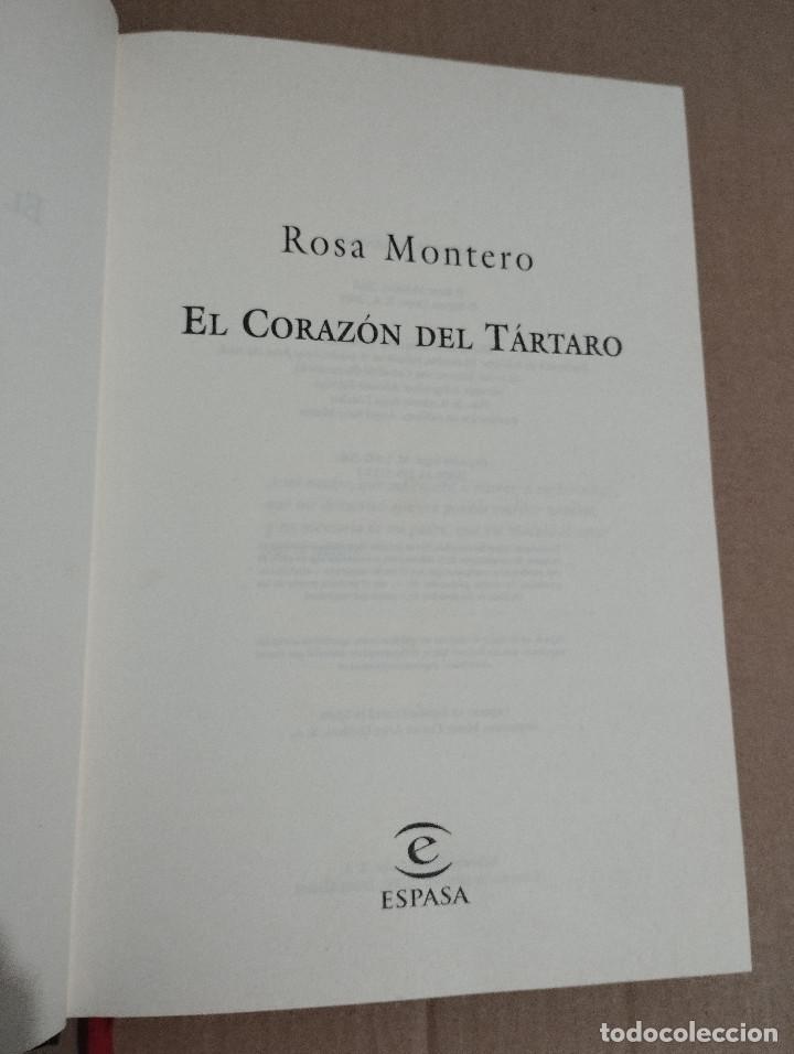Libros de segunda mano: EL CORAZ&Oacute;N DEL T&Aacute;RTARO (ROSA MONTERO) - Foto 2