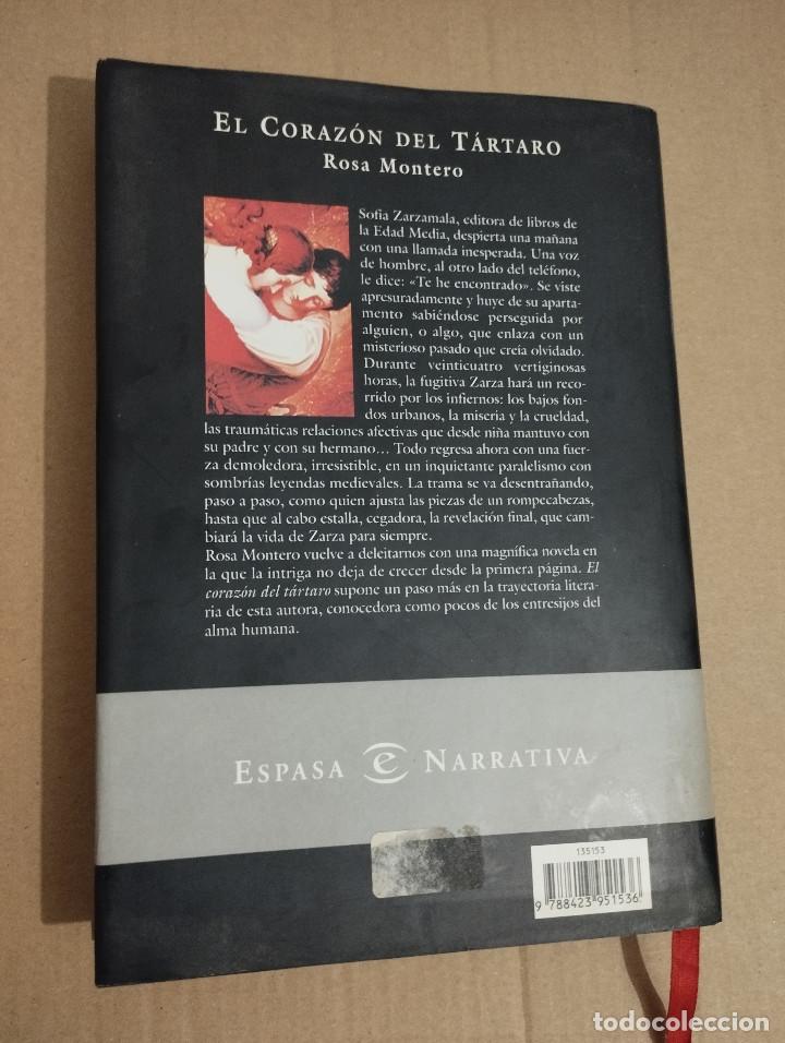 Libros de segunda mano: EL CORAZ&Oacute;N DEL T&Aacute;RTARO (ROSA MONTERO) - Foto 3