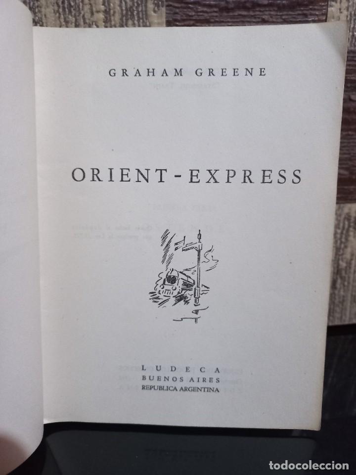 Libros de segunda mano: Graham Greene - Orient Express - 1955 - Foto 3