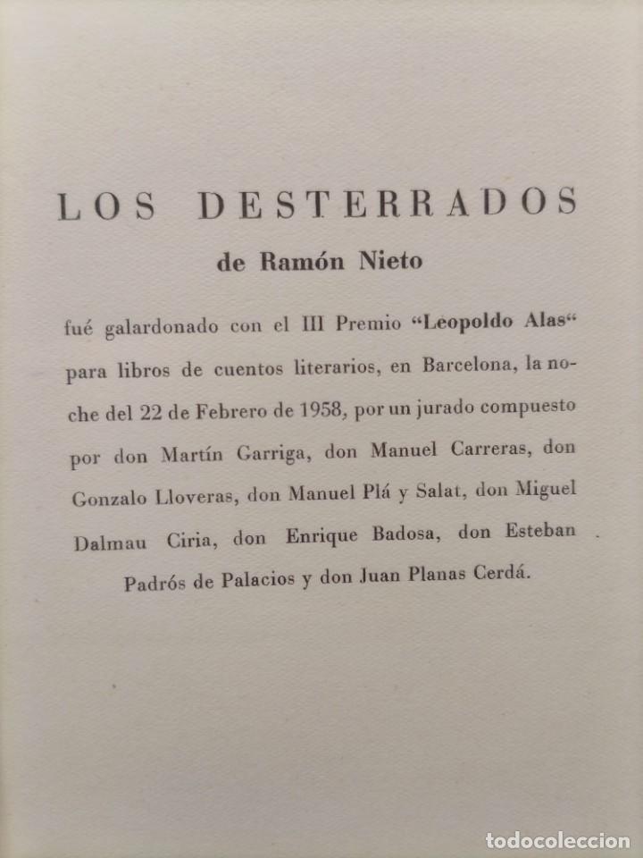 Libros de segunda mano: Los desterrados Ram&oacute;n Nieto - Foto 3