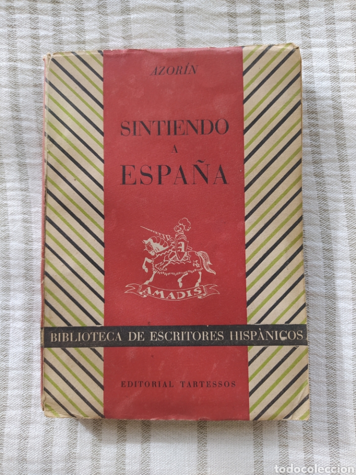 Libros de segunda mano: SINTIENDO A ESPA&Ntilde;A - AZOR&Iacute;N - Foto 1