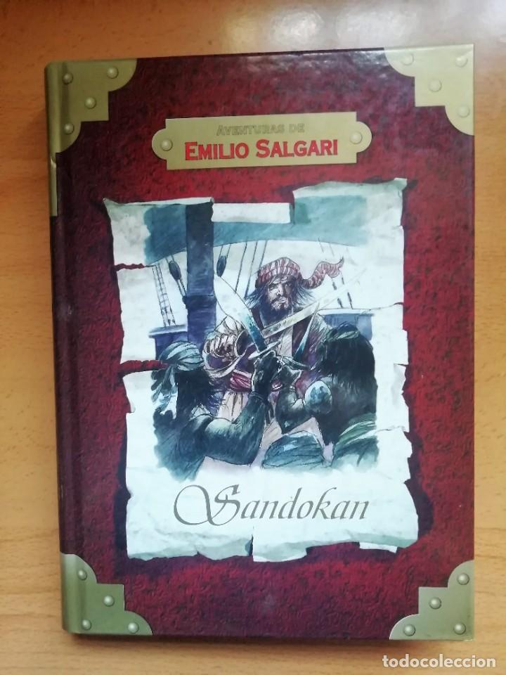 Libros de segunda mano: Aventuras de Emilio Salgari: Sandokan - Foto 1