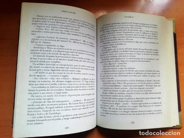 Libros de segunda mano: Aventuras de Emilio Salgari: Sandokan - Foto 3