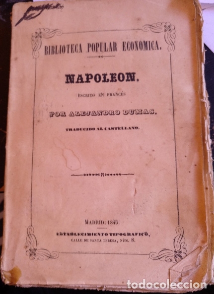 Libros de segunda mano: NAPOLEON. - DUMAS, Alejandro. - Foto 3