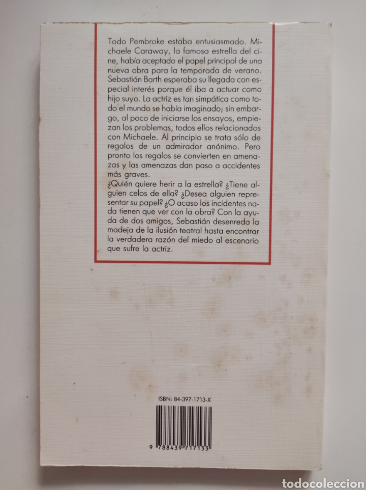 Libros de segunda mano: Miedo al escenario de James Howe - Foto 2