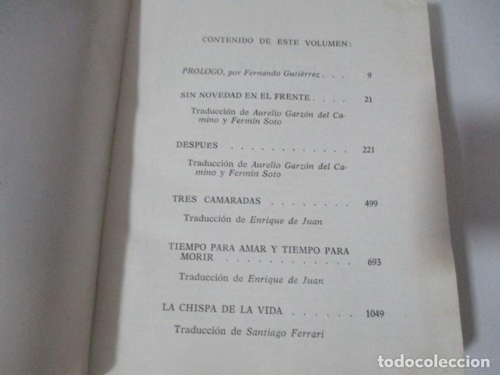 Libros de segunda mano: E.M. REMARQUE Obras selectas I W14271 - Foto 3