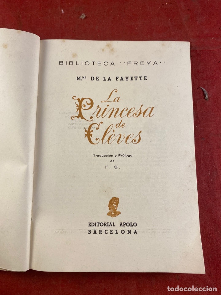 Libros de segunda mano: LA PRINCESA DE CLEVES - Foto 2