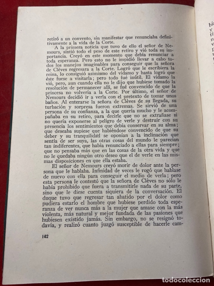 Libros de segunda mano: LA PRINCESA DE CLEVES - Foto 3