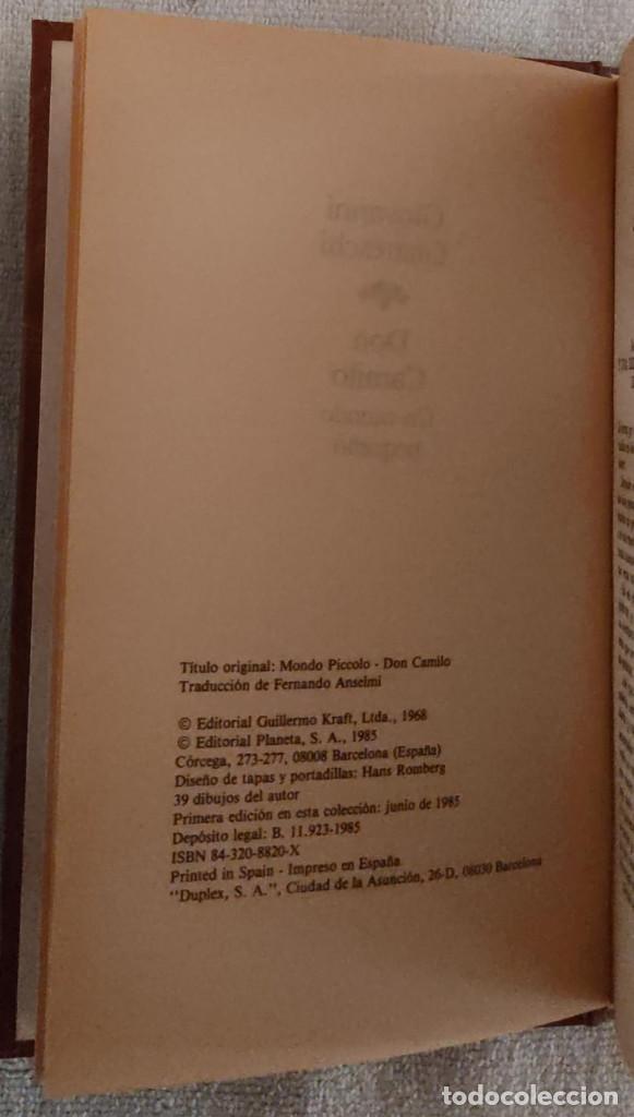 Libros de segunda mano: DON CAMILO. - Foto 4