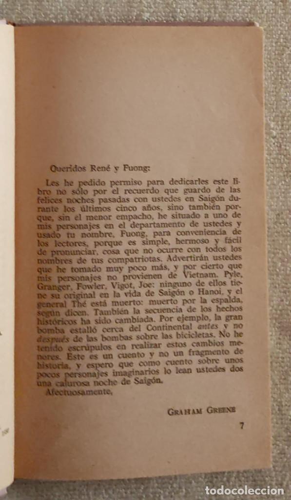 Libros de segunda mano: EL AMERICANO IMPASIBLE. - Foto 2