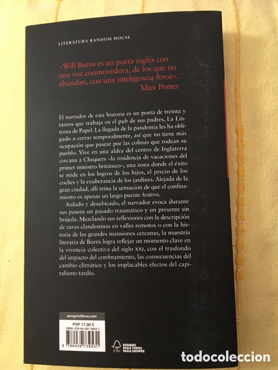 Libros de segunda mano: La linterna de papel . Will Burns . Random house. - Foto 2