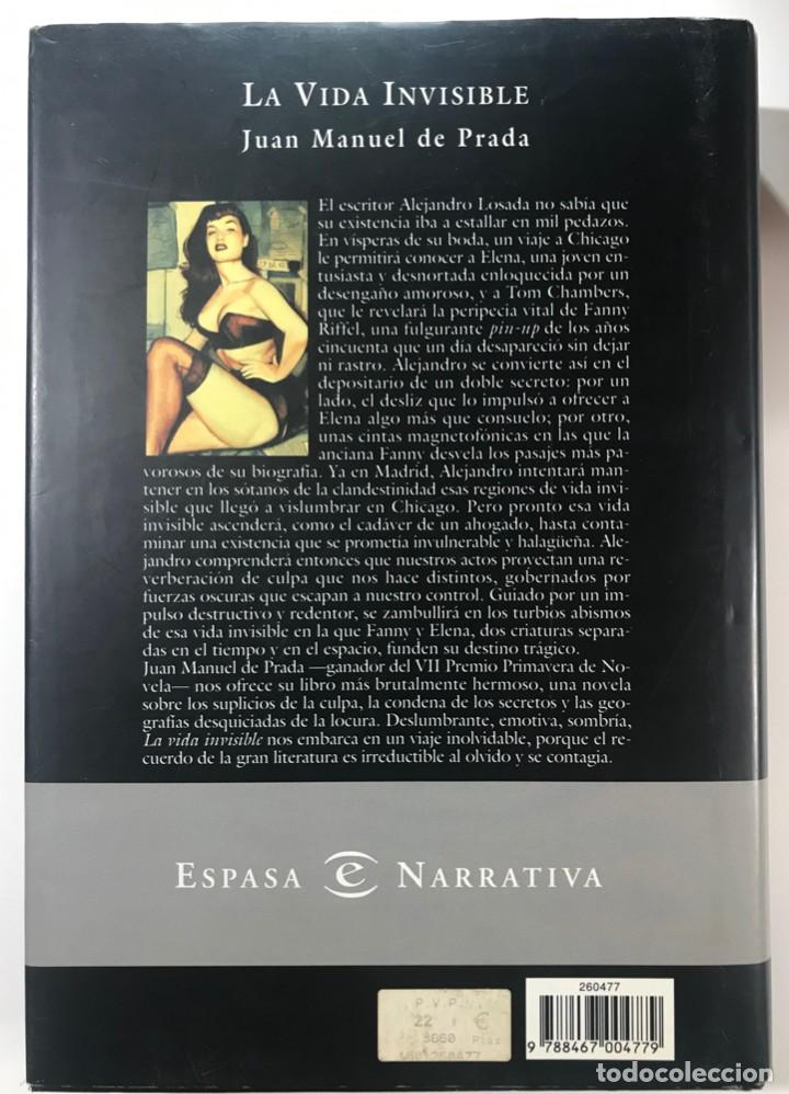 Libros de segunda mano: Juan Manuel de Prada - La vida invisible - Foto 2