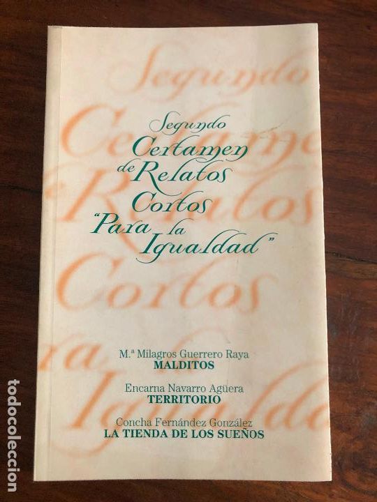 Libros de segunda mano: segundo certamen de relatos cortos para la igualdad 1998 Moron de la Frontera