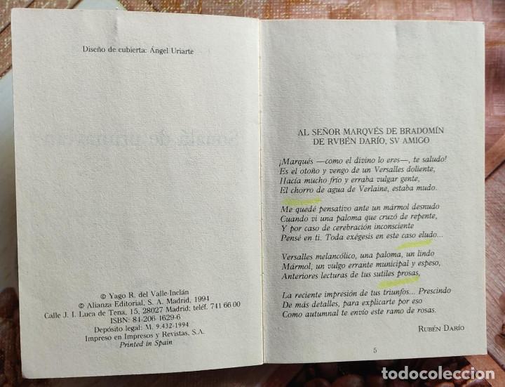 Libros de segunda mano: SONATA DE PRIMAVERA. - Foto 4