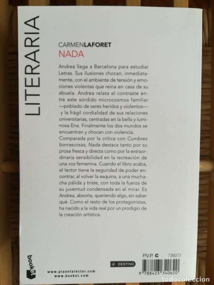 Libros de segunda mano: Nada. Carmen Laforet - Foto 2