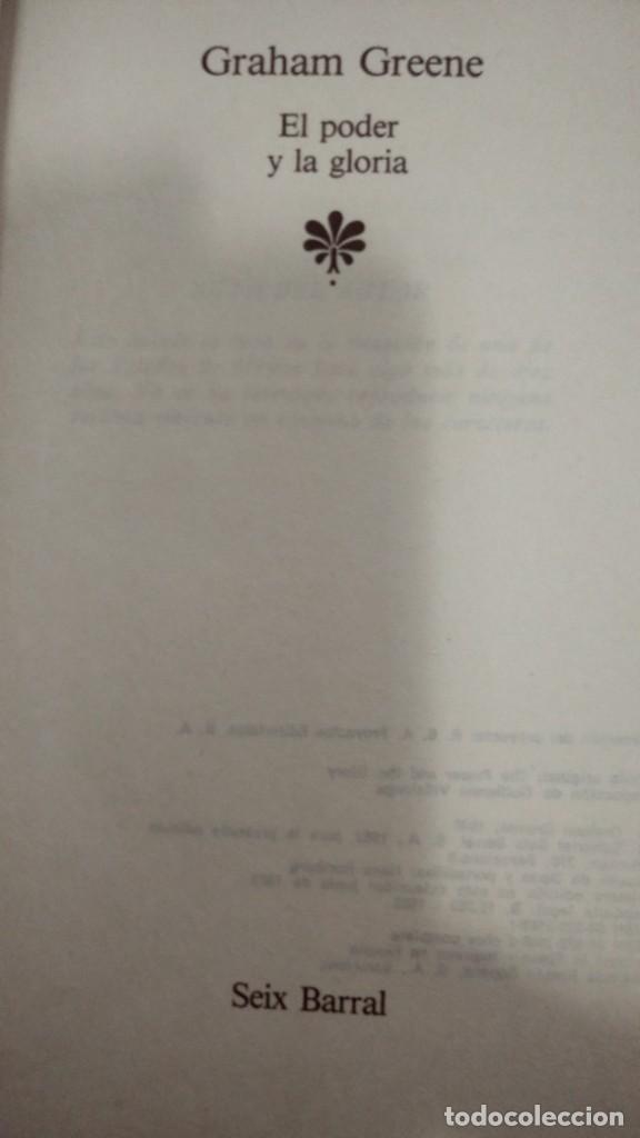Libros de segunda mano: El poder y la gloria Graham Greene - Foto 2