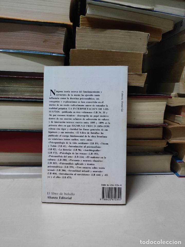 Libros de segunda mano: LA INTERPRETACI&Oacute;N DE LOS SUE&Ntilde;OS SIGMUND FREUD - Foto 2