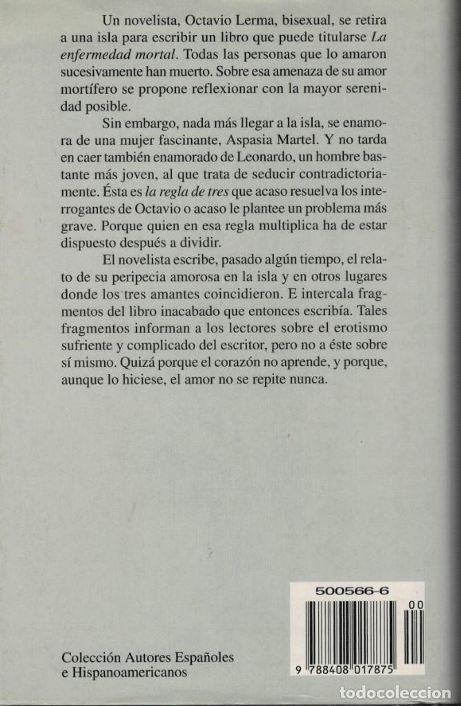 Libros de segunda mano: Antonio Gala, La regla de tres - Foto 2