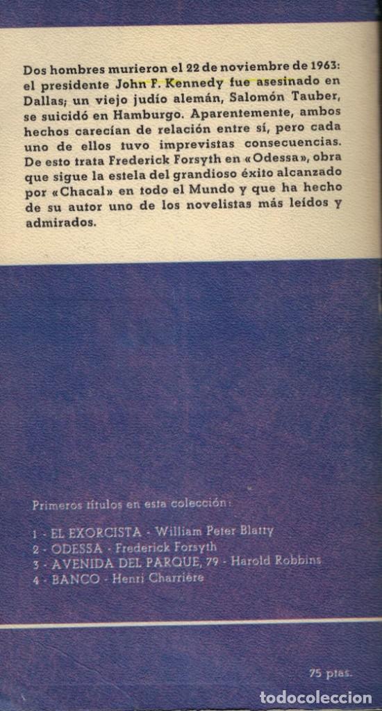 Libros de segunda mano: Frederick Forsyth, Odessa - Foto 2