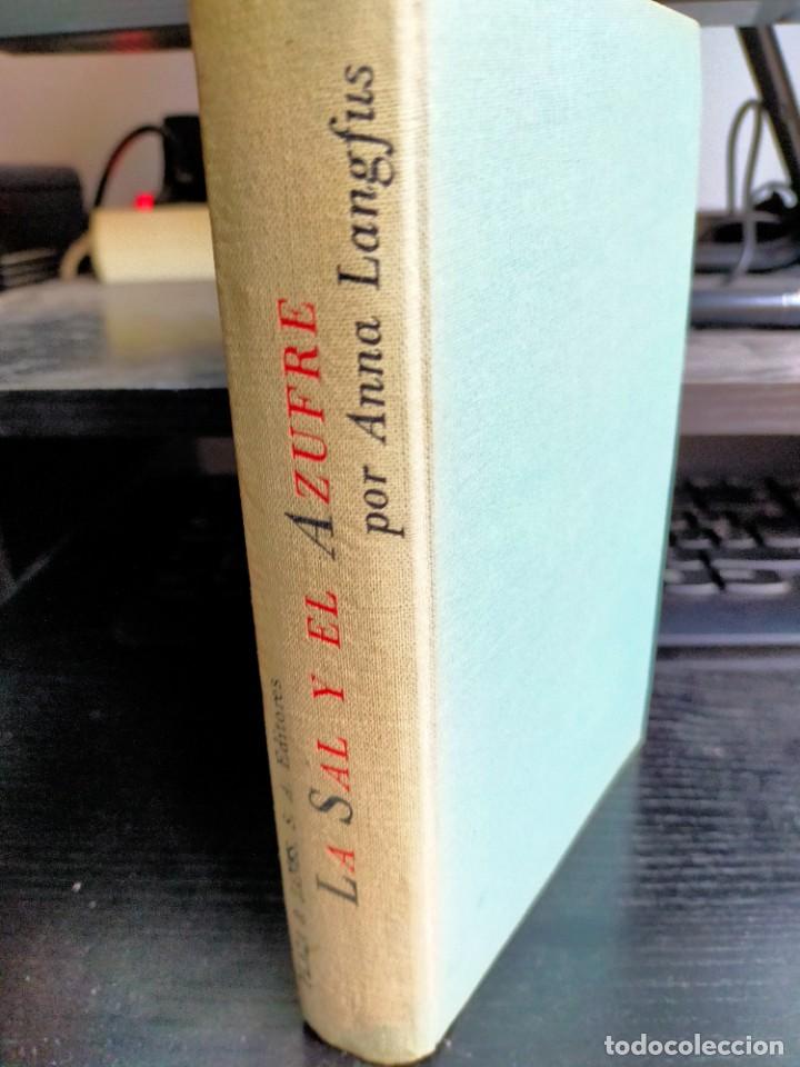 Libros de segunda mano: Anna Langfus, La sal y el azufre - Foto 1
