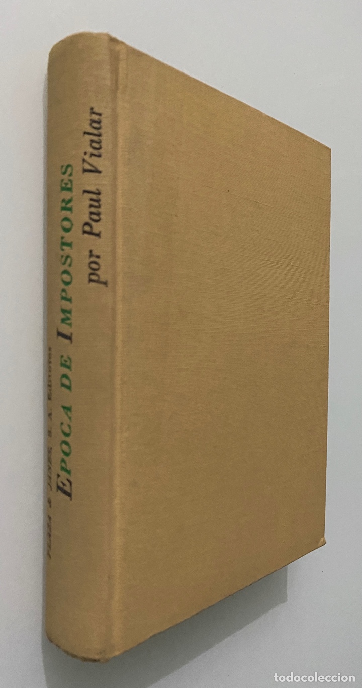 Libros de segunda mano: &Eacute;poca de impostores - VIALAR, Paul - Foto 1