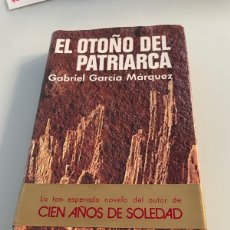 Libros de segunda mano: EL OTOÑO DEL PATRIARCA. GABRIEL GARCÍA MÁRQUEZ. PRIMERA EDICIÓN 1975. PLAZA JANES. TAPA DURA. Lote 364079231