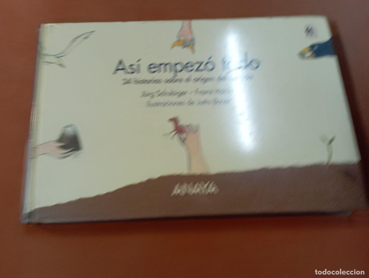 Libri di seconda mano: As&iacute; empez&oacute; todo , 34 historias sobre el origen del mundo - J&uuml;rg Schubiger - SC1