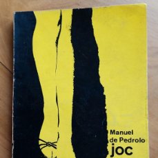 Libros de segunda mano: PEDROLO JOC BRUT PRIMERA EDICIO 1965 LA CUA DE PALLA. Lote 364388976