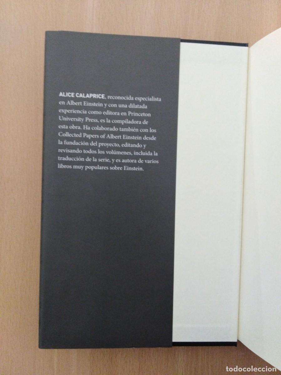 Libros de segunda mano: ALBERT EINSTEIN. EL LIBRO DEFINITIVO DE CITAS. Ed. de Alice Calaprice - Foto 4