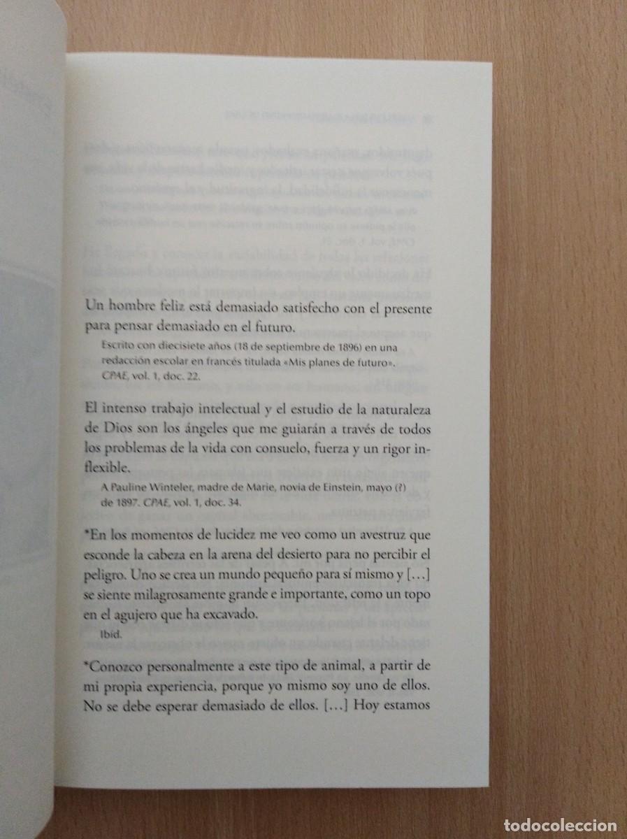 Libros de segunda mano: ALBERT EINSTEIN. EL LIBRO DEFINITIVO DE CITAS. Ed. de Alice Calaprice - Foto 11