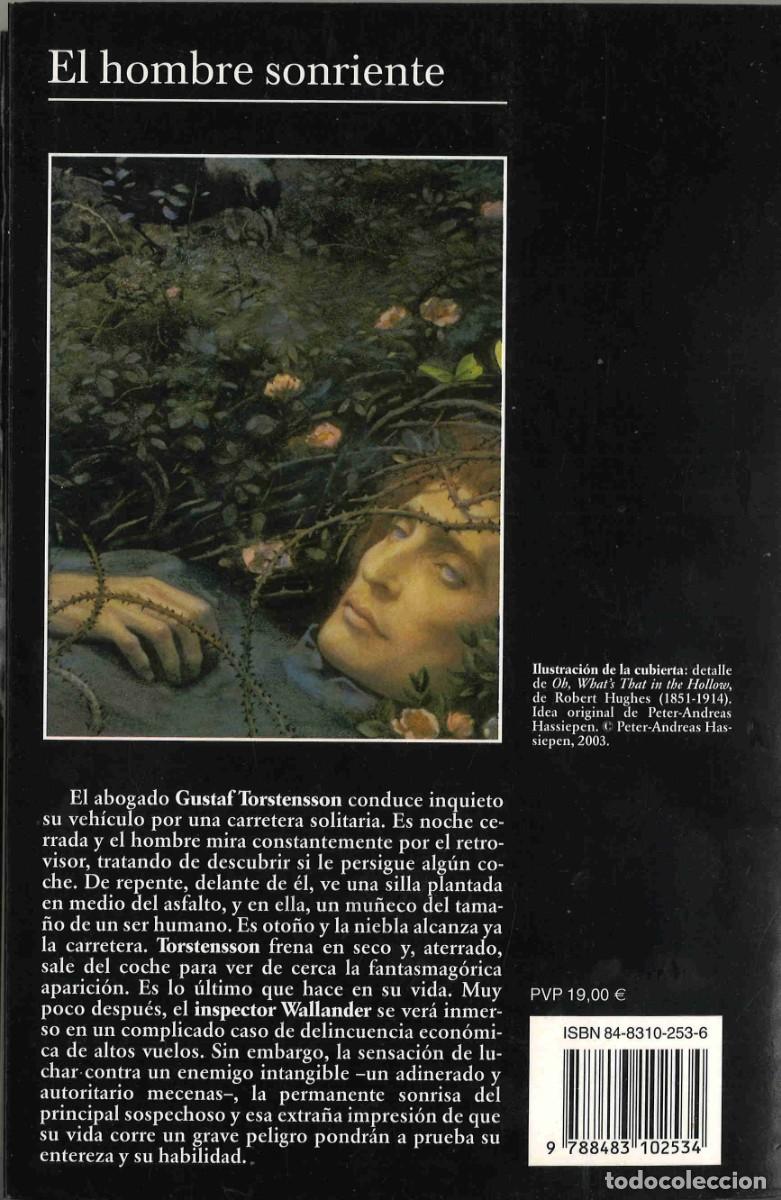 Libros de segunda mano: El hombre sonriente. Henning Mankell. 2003 - Foto 2