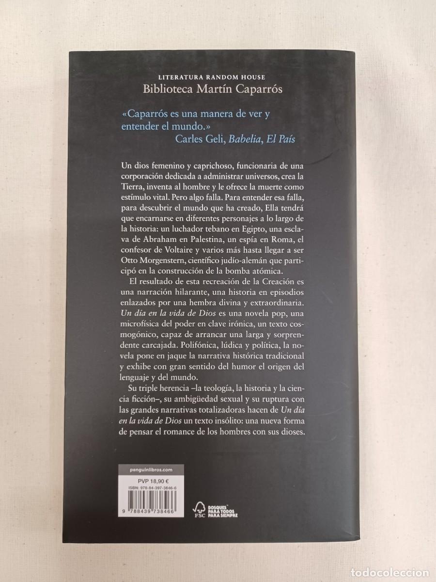 Libros de segunda mano: CAPARR&Oacute;S, MART&Iacute;N. UN D&Iacute;A EN LA VIDA DE DIOS - Foto 2