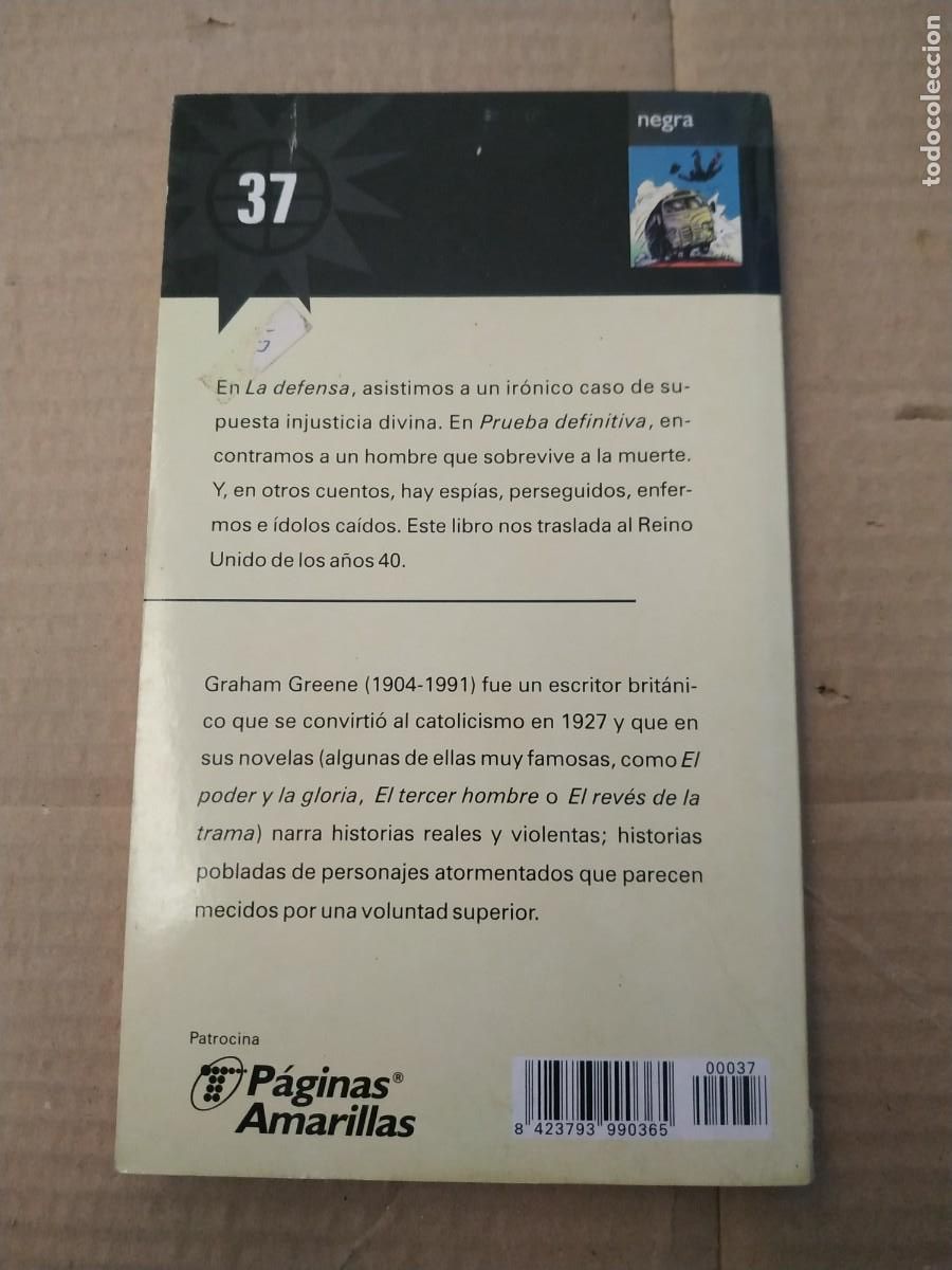 Libros de segunda mano: La Defensa - Graham Greene - Foto 2