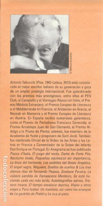 Libros de segunda mano: Cuentos / Antonio Tabucchi - Foto 2