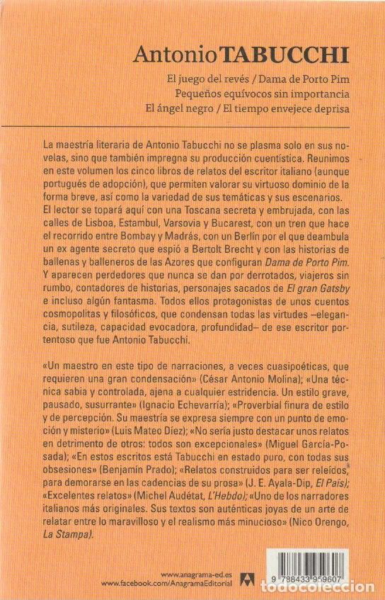 Libros de segunda mano: Cuentos / Antonio Tabucchi - Foto 3
