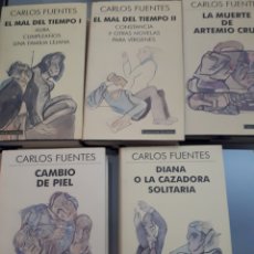 Libros de segunda mano: LOTE CARLOS FUENTES. Lote 366264561