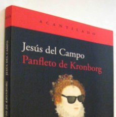 Libros de segunda mano: (S1) - PANFLETO DE KRONBORG - JESUS DEL CAMPO. Lote 366602776