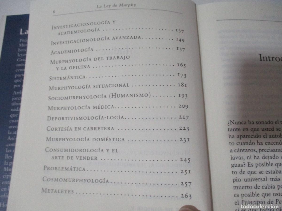 Libros de segunda mano: ARTHUR BLOCH La ley de Murphy W14875 - Foto 3